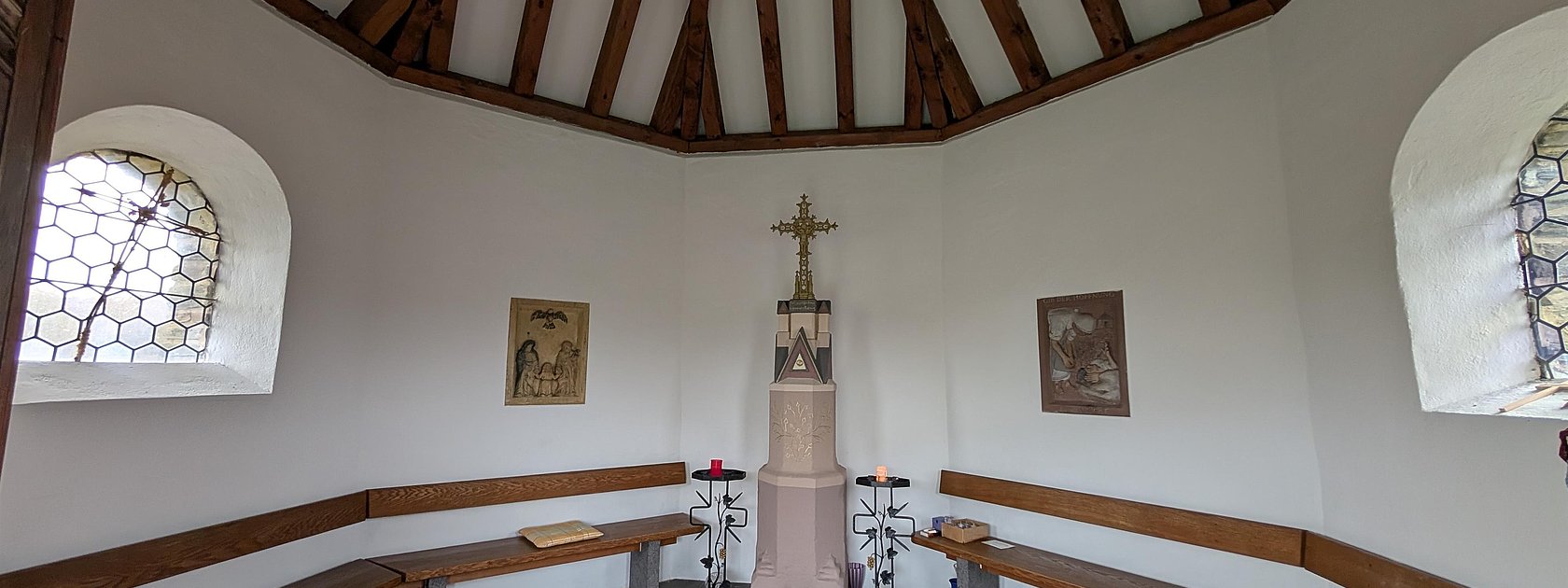 Innenraum Minheimer Pestkapelle