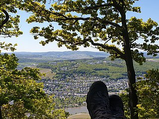 Rast mit herrlicher Aussicht