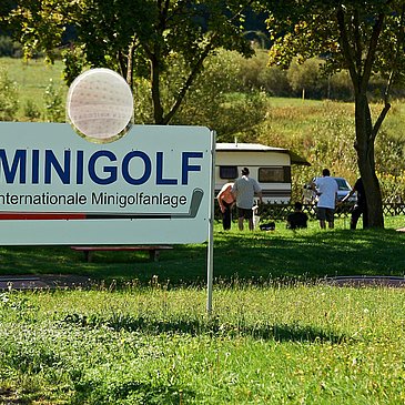 Minigolfplatz an der Mosel