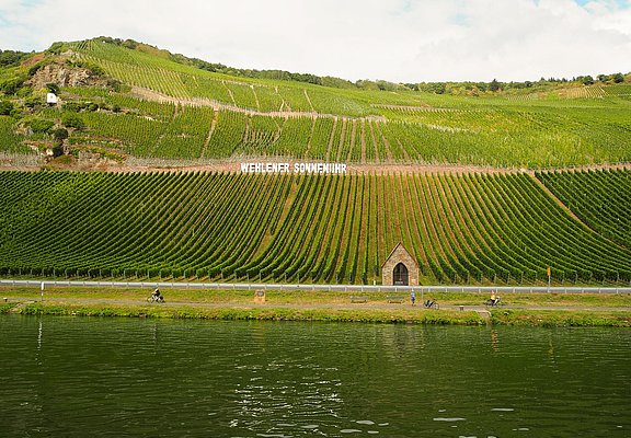 Wehlener Sonnenuhr mit Weinlage