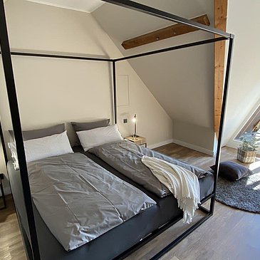 Schlafzimmer 3 im Dachgeschoss