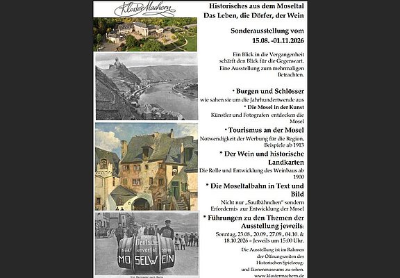 Neue Ausstellung im Kloster Machern