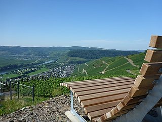 Panoramaliege an der Klüsserather Wetterstation