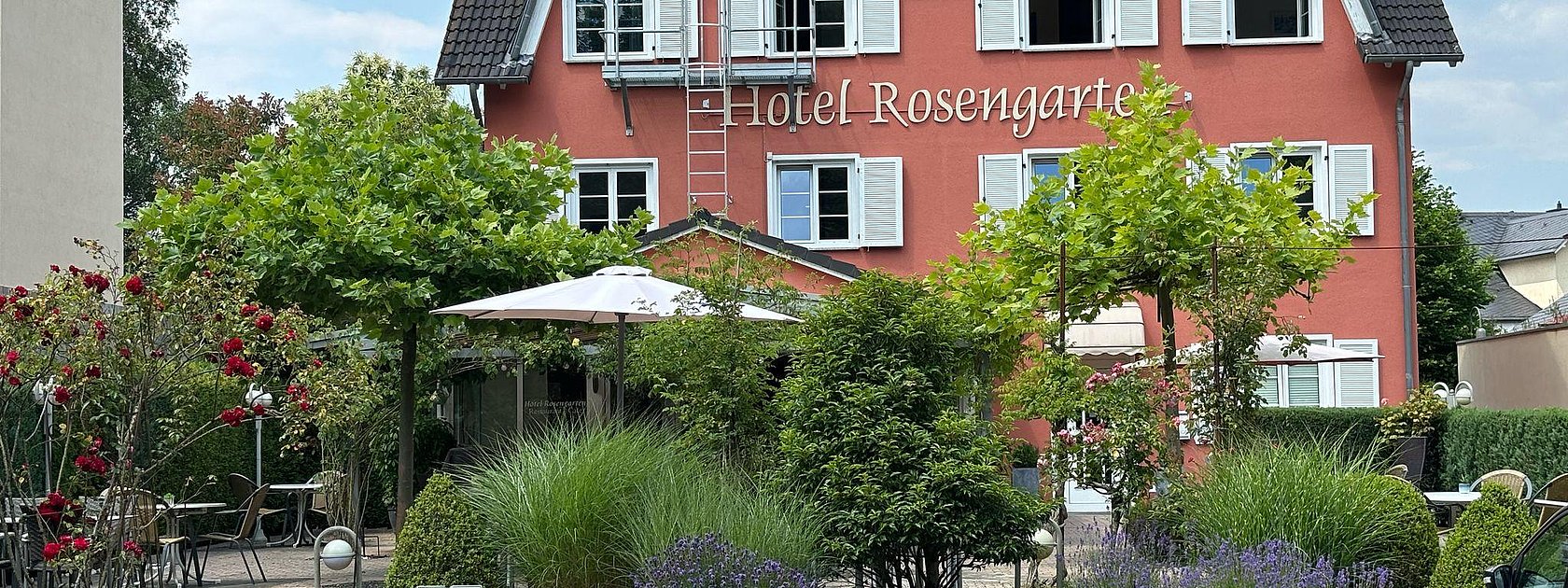 Hotel Rosengarten Außenansicht