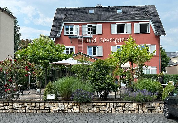 Hotel Rosengarten Außenansicht