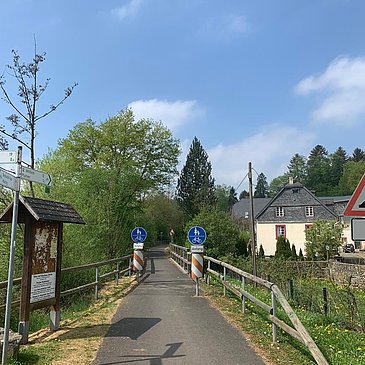 Weg in der Nähe des Kloster Machern