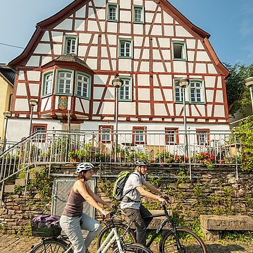 Auf dem Mosel-Radweg bei Senheim-Senhals