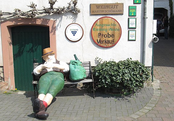 Vor der Tür