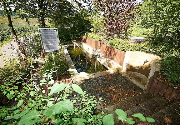 Wassertretbecken an der Pastorenkehre