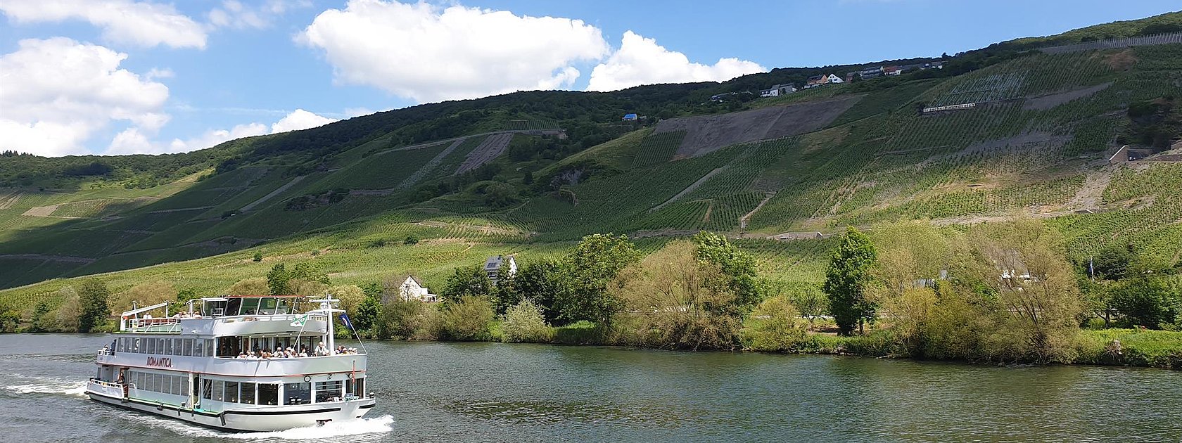 Schiffahren auf der Mosel