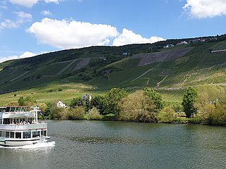 Schiffahren auf der Mosel