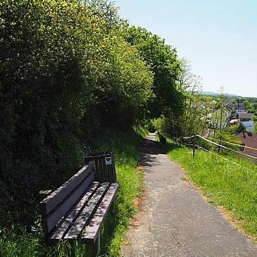 Wegabschnitt zum Ortsteil Krames