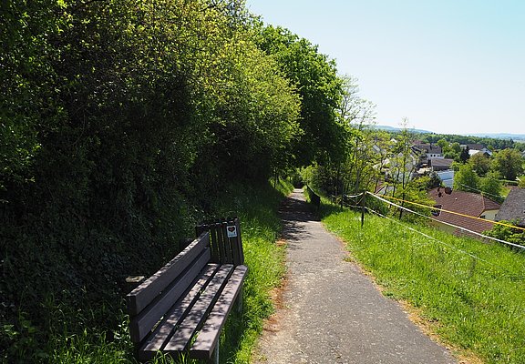 Wegabschnitt zum Ortsteil Krames