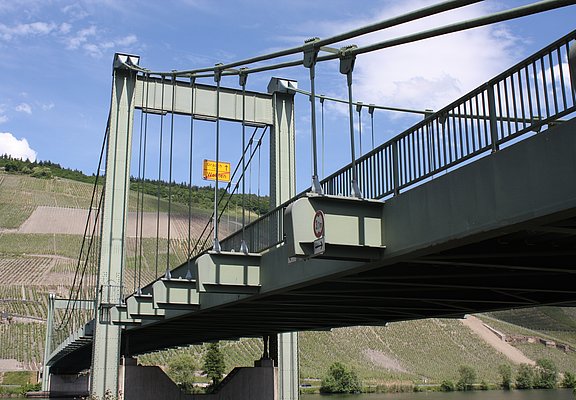 Hängebrücke bei Wehlen