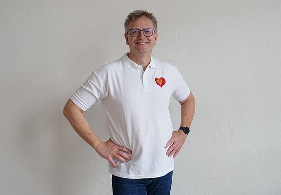 Poloshirt weiß Herren