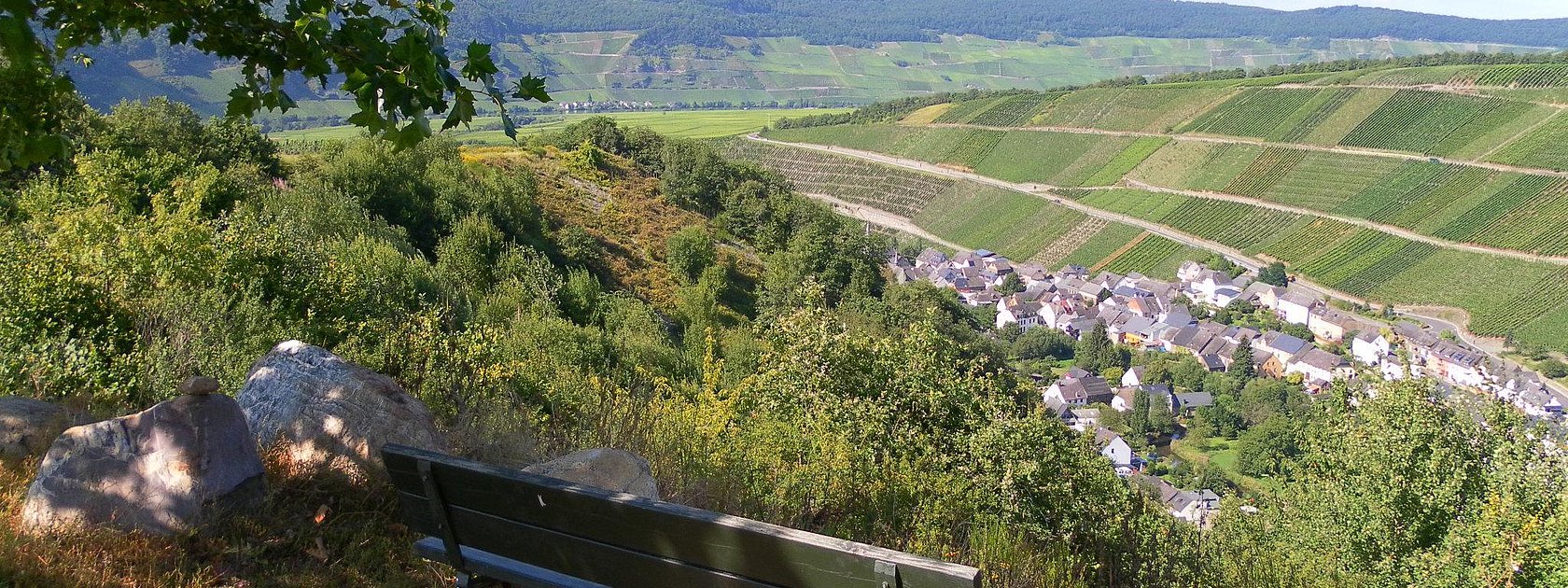 Rastplatz oberhalb Dhron