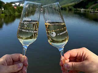 Weinfest-Sektgläser