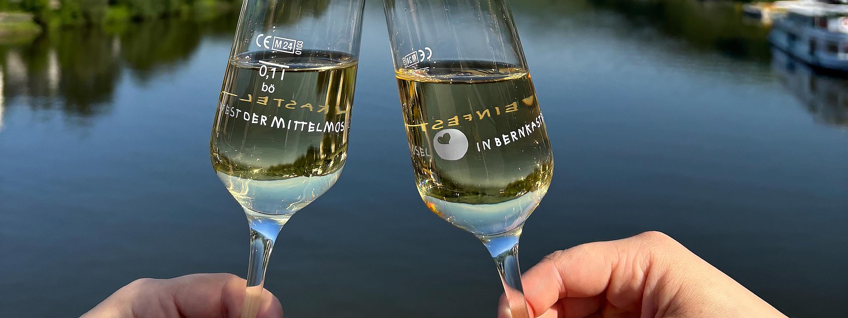 Weinfest-Sektgläser