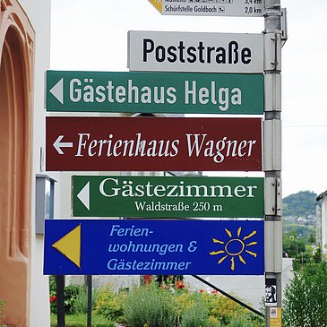 Das Haus finden