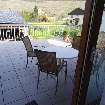 Terasse_Ferienwohnung zur Laube