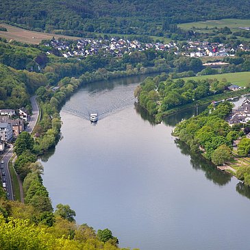 Aussicht von der Burg Landshut