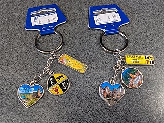 Schlüsselanhänger dreiteilig