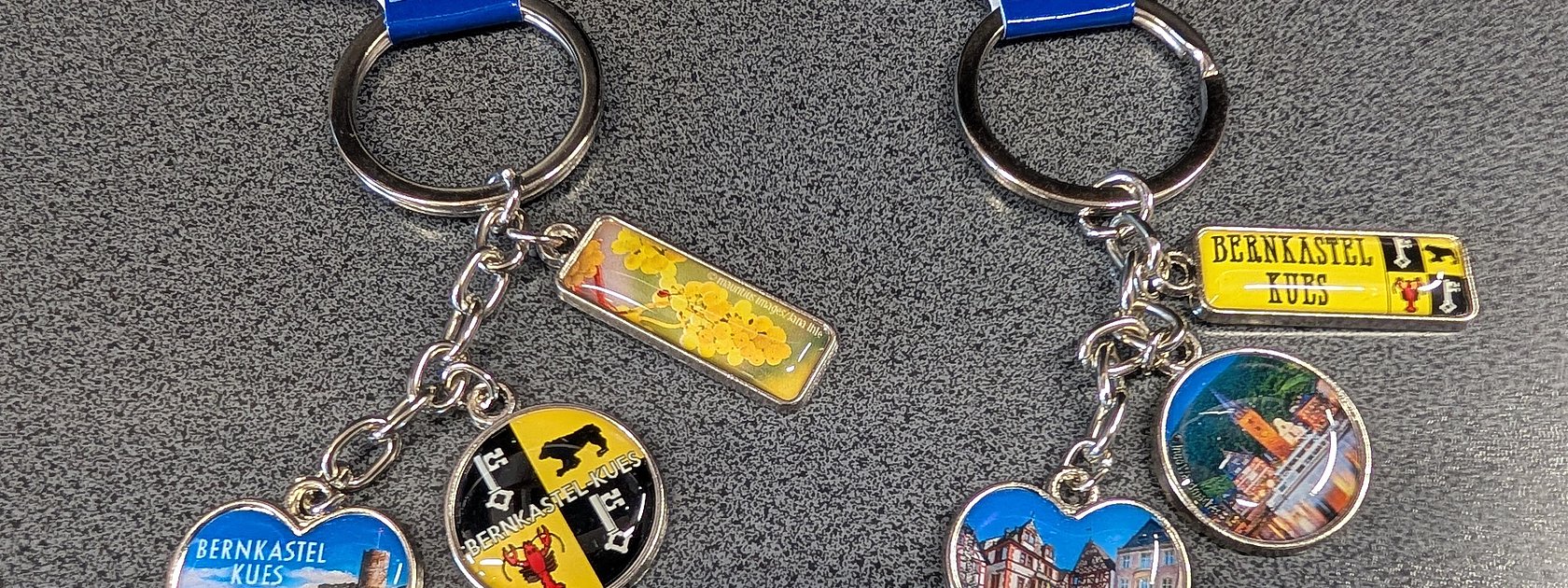 Schlüsselanhänger dreiteilig