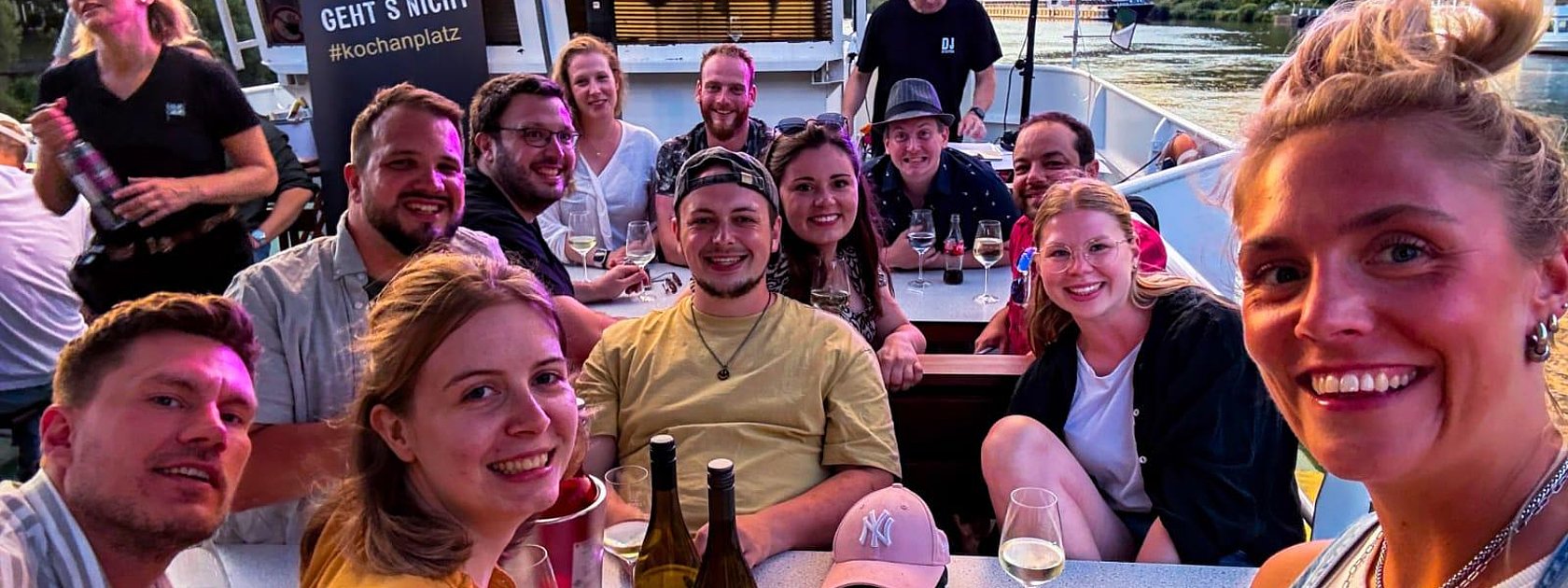 Winzer BBQ auf dem Schiff