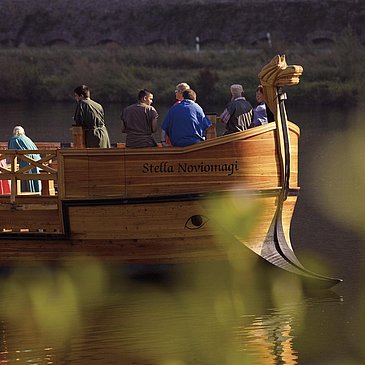 Weinschiff im Herbst