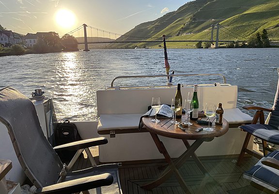 Yachting Tour auf der Mosel