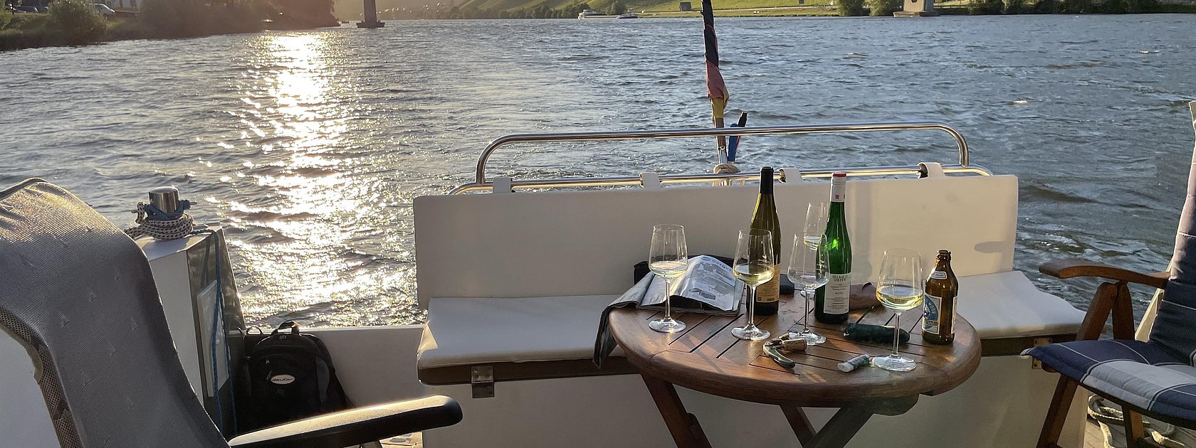 Yachting Tour auf der Mosel