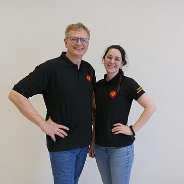 Poloshirt schwarz