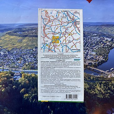 Wandergebiet Mosel - Trierer Land Rückseite