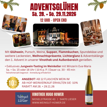 Adventsglühen