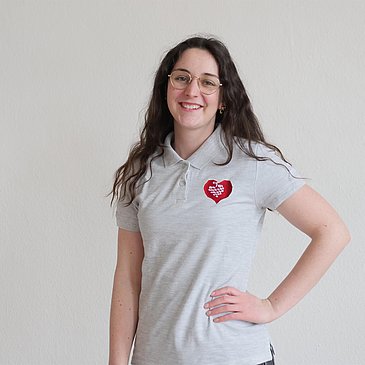 Poloshirt grau Damen