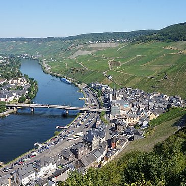 Ausblick auf Bernkastel-Kues