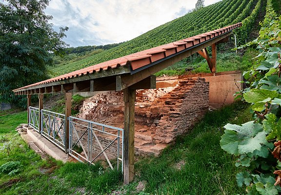 Römische Kelteranlage in Rachtig