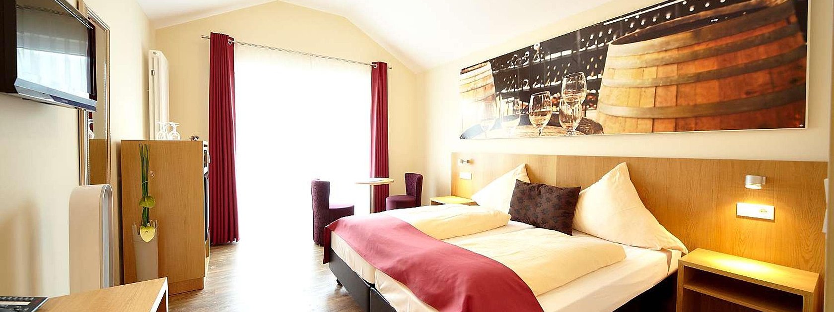 Doppelzimmer Komfort, mit Balkon