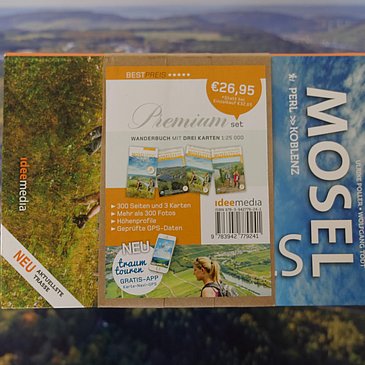 Moselsteig Wanderbuch +  Karten