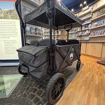 Bollerwagen mit Tasche
