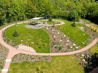 Kräutertreppe im Kurpark