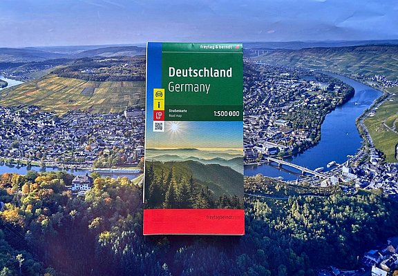 Deutschland Straßenkarte