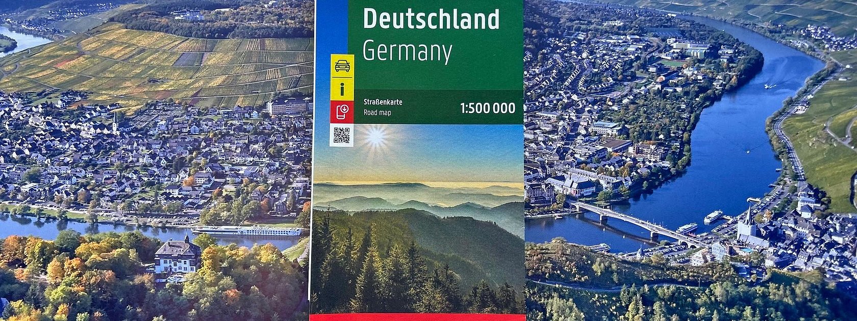 Deutschland Straßenkarte