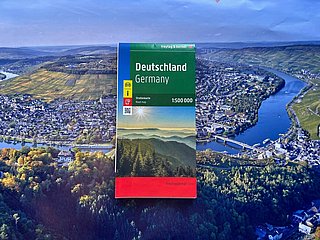 Deutschland Straßenkarte