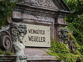 Schild im Weinberg