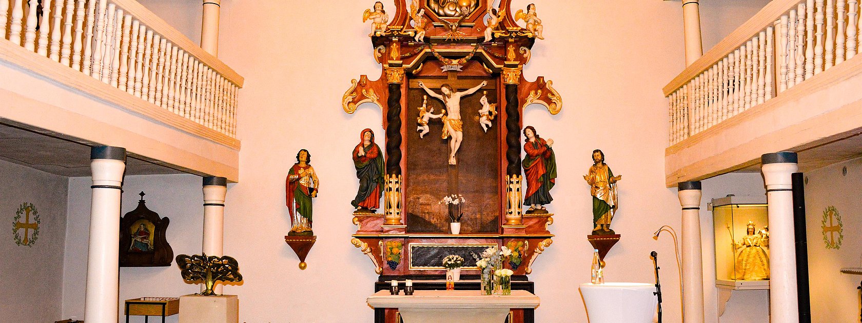 Innenraum Heilig-Geist-Kirche