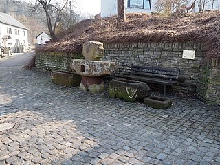 Blasius Brunnen im Urlaubsort Klausen