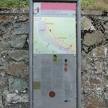 Beschilderung Wandweg Kurköln zu den Deutschherren